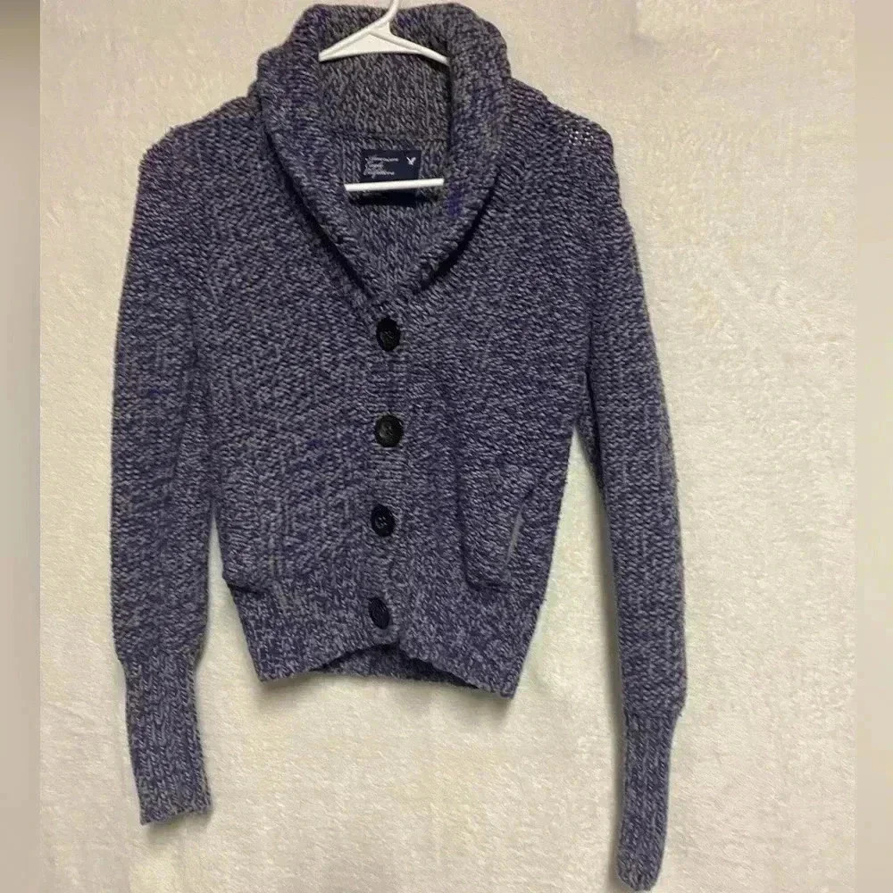 American Eagle 🦅 Outfitters button down collared cardigan women’s size S
